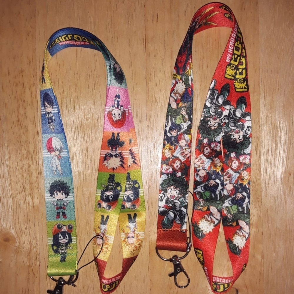 2 Anime My Hero Academia Combo C Lanyard
